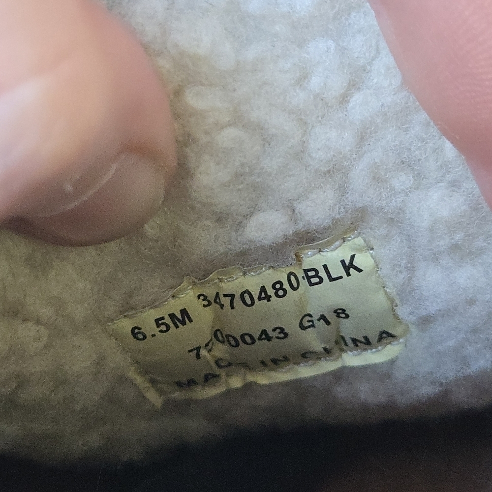 Frye Black Shearling Sneakers - Picture 8 of 11